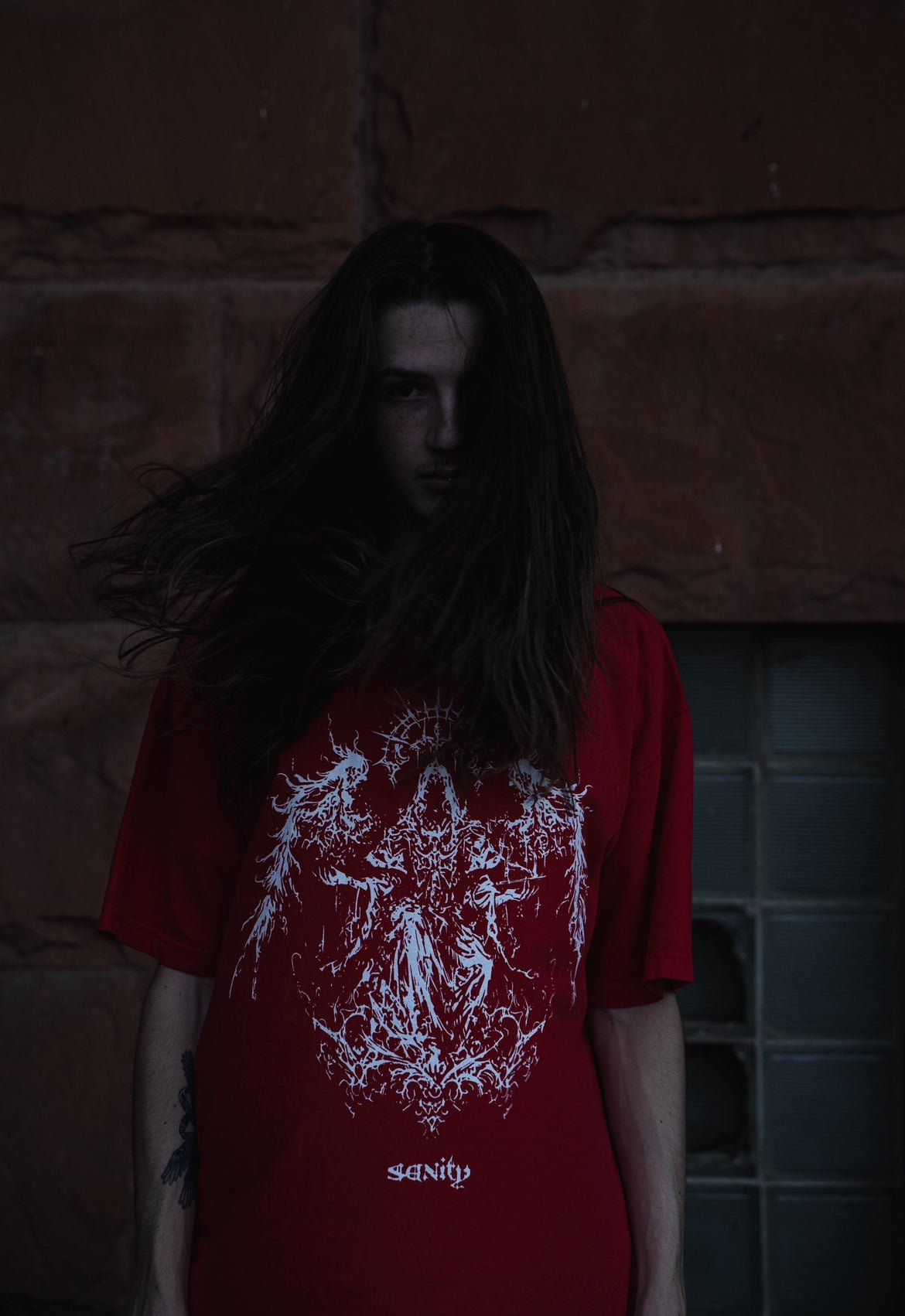 SPIRITS Tee by Sanity Global – Red 100% Cotton Heavyweight Streetwear Essential - Sanity Global