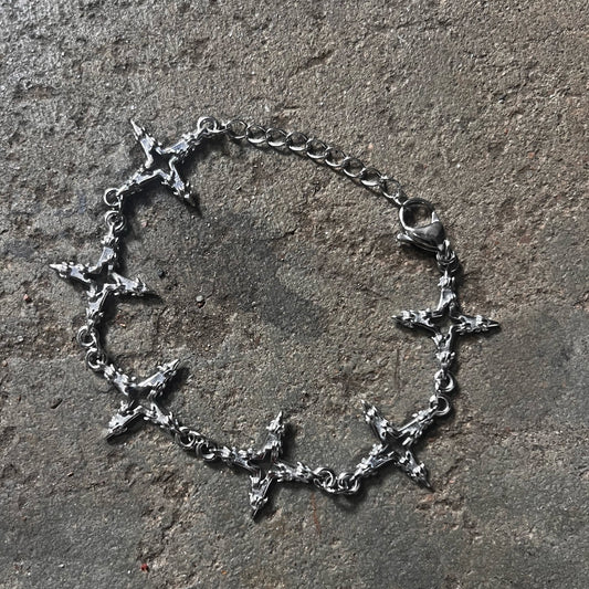 ADJUSTABLE BARBED STELLAR BRACELET - Sanity Global